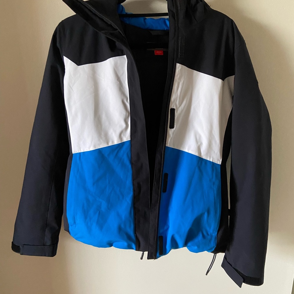 Black and Blue ski/snowboard winter Jacket